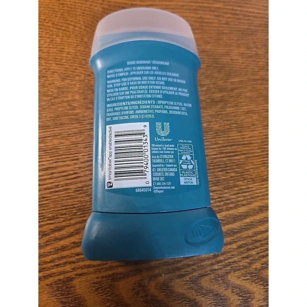 Mth Degree arctic deodorant edge